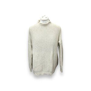 American Eagle Outfitters Women’s XL Cream Crewneck Sweater